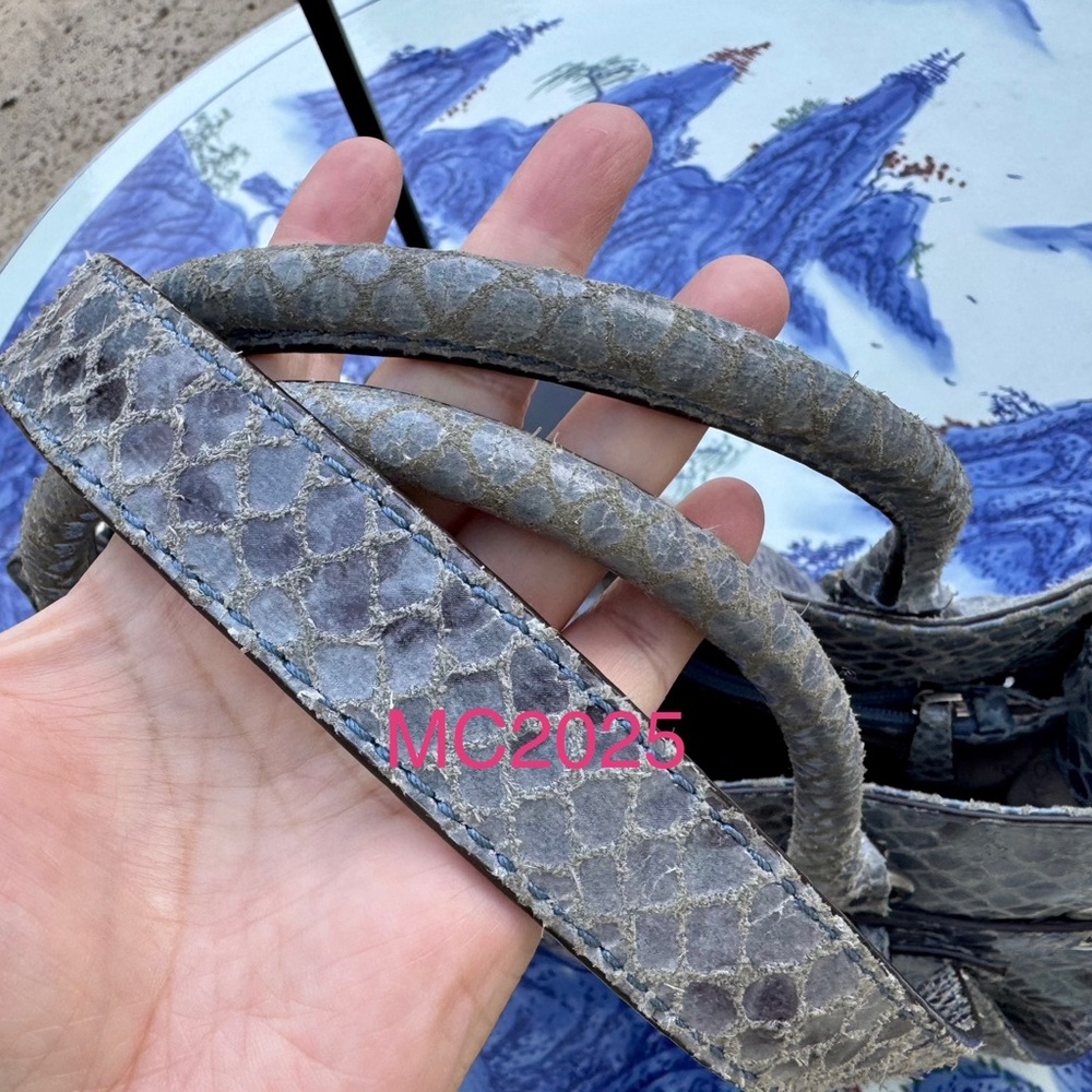 Michael Kors Hamilton Python Satchel - image 3